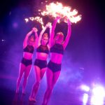 Fire Fan Dancers